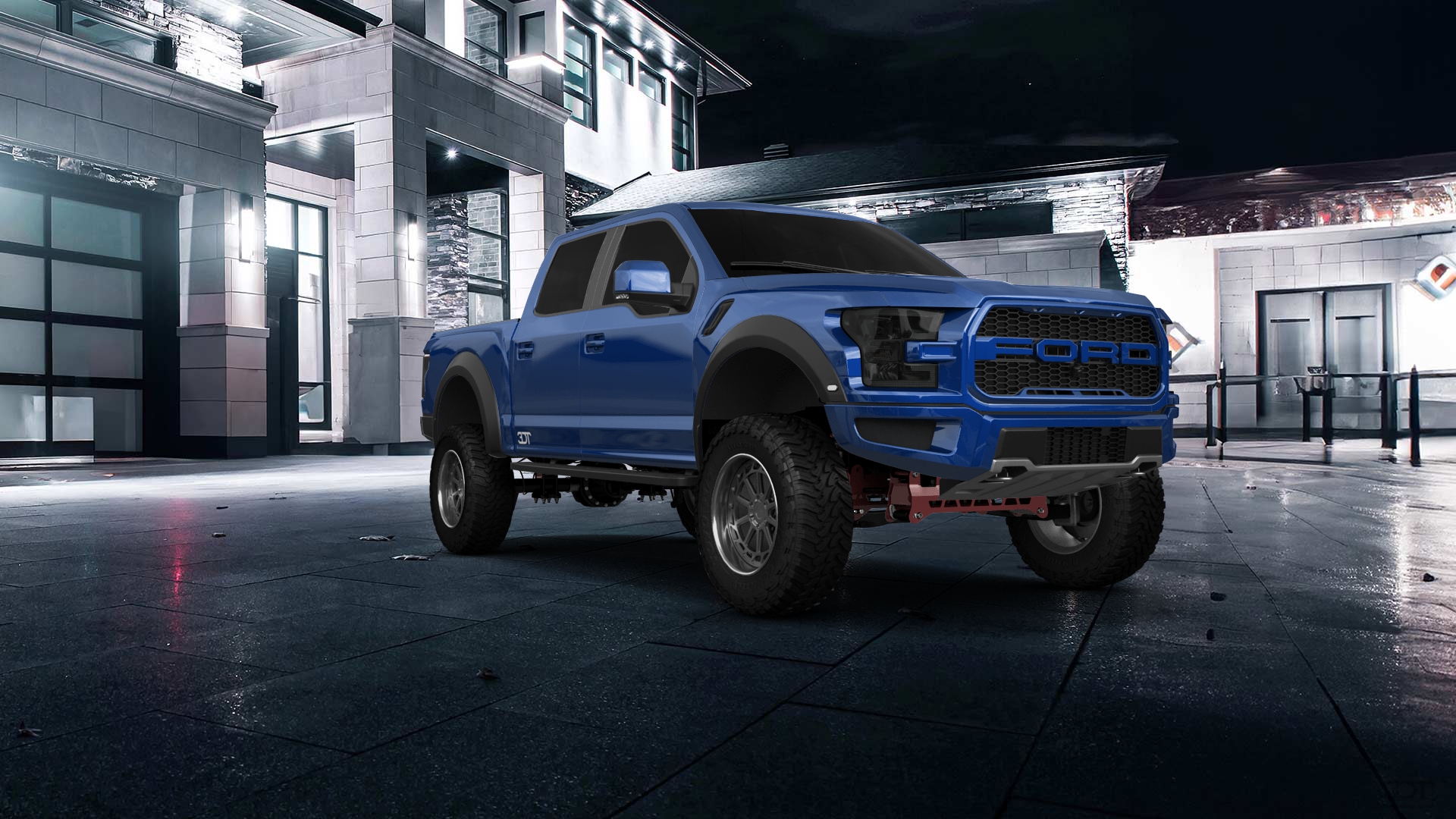 Ford F-150 Raptor 4 Door pickup truck 2017