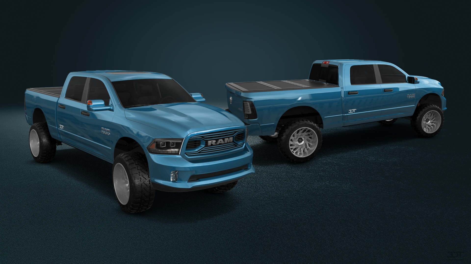 Dodge Ram 1500 6.4 ft box 4 Door pickup truck 2013 tuning