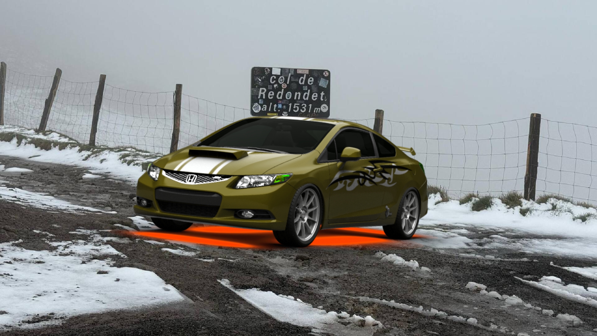 Honda Civic Si Coupe 2012 tuning