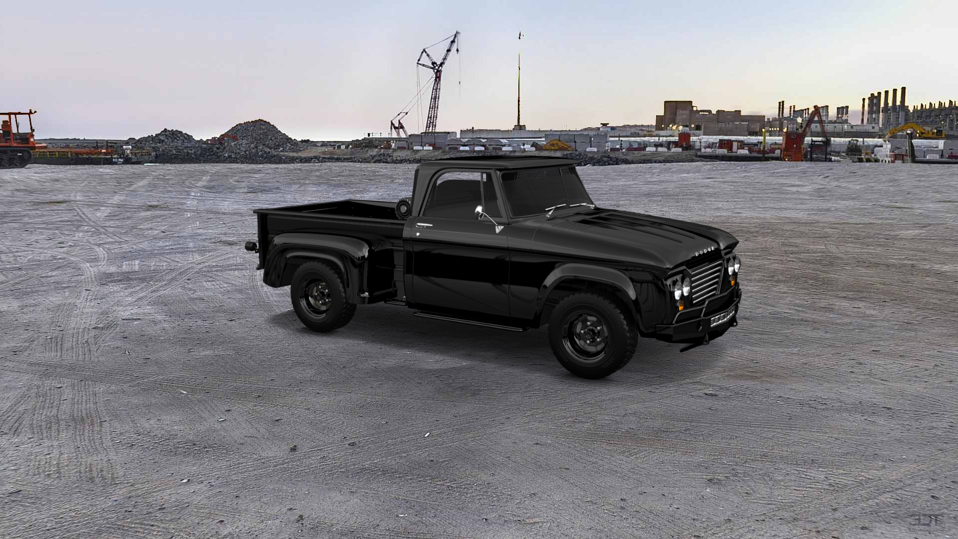 Dodge D-100 Stepside 2 Door pickup truck 1961