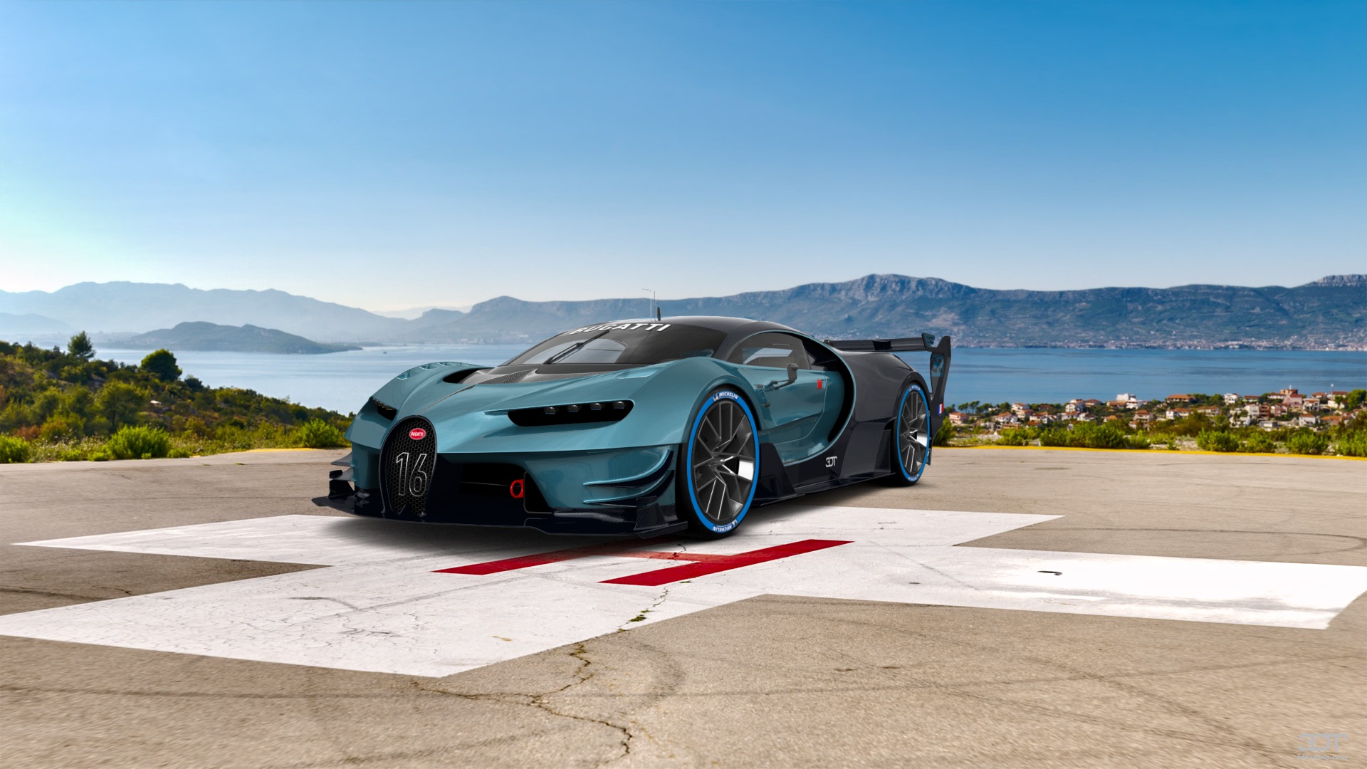 Bugatti Vision GT Supercar 2015 tuning