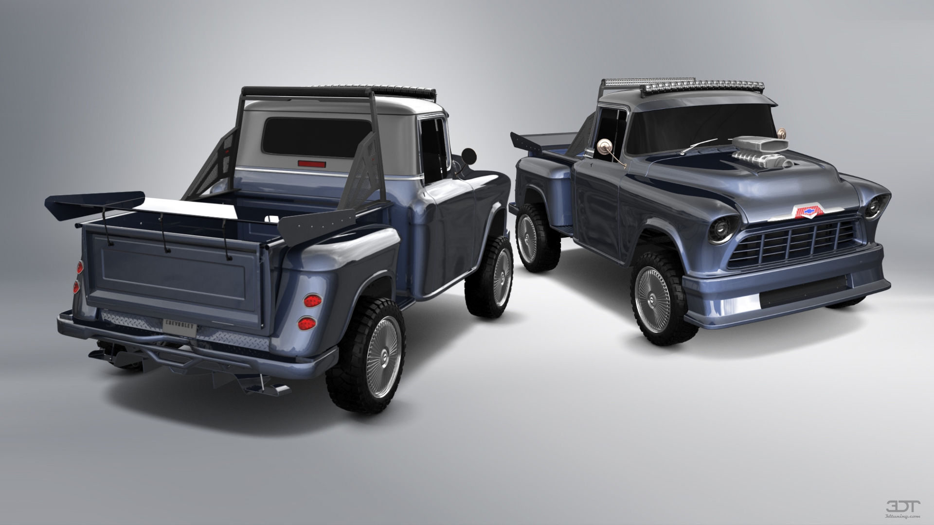 Chevrolet 3100 2 Door pickup truck 1955 tuning