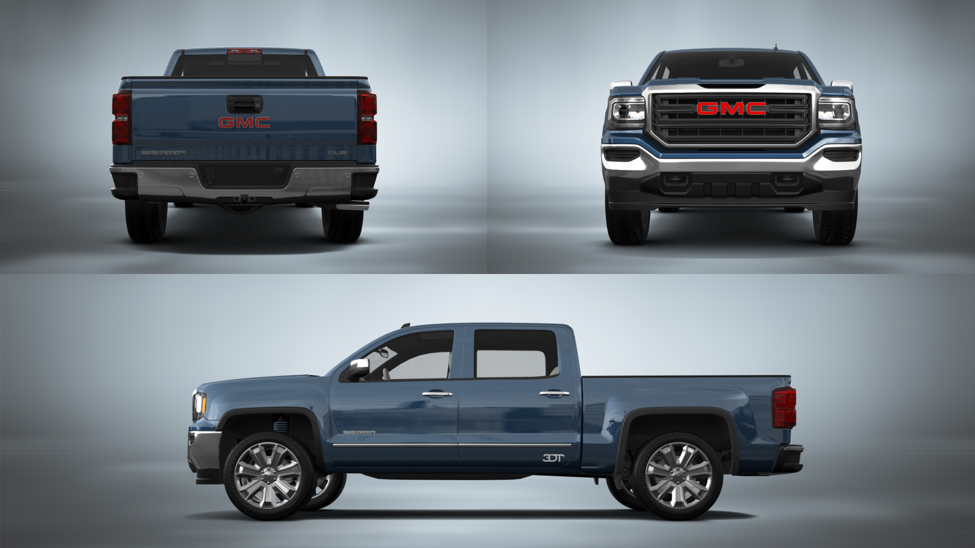 GMC Sierra 1500 Crew Cab 4 Door pickup truck 2016 tuning