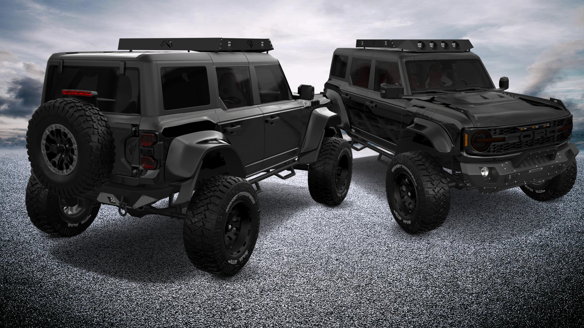Ford Bronco Raptor 4 Door pickup truck 2022