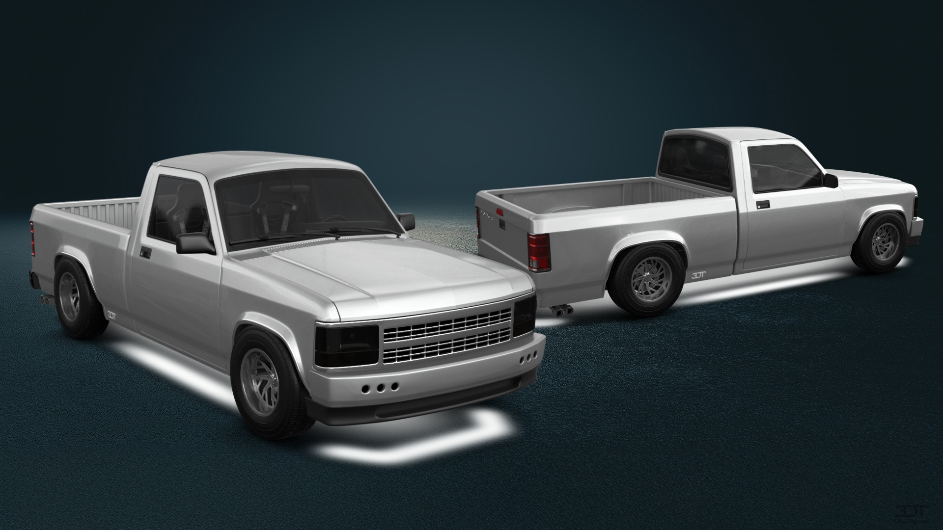 Dodge Dakota Regular Cab 2 Door pickup truck 1987