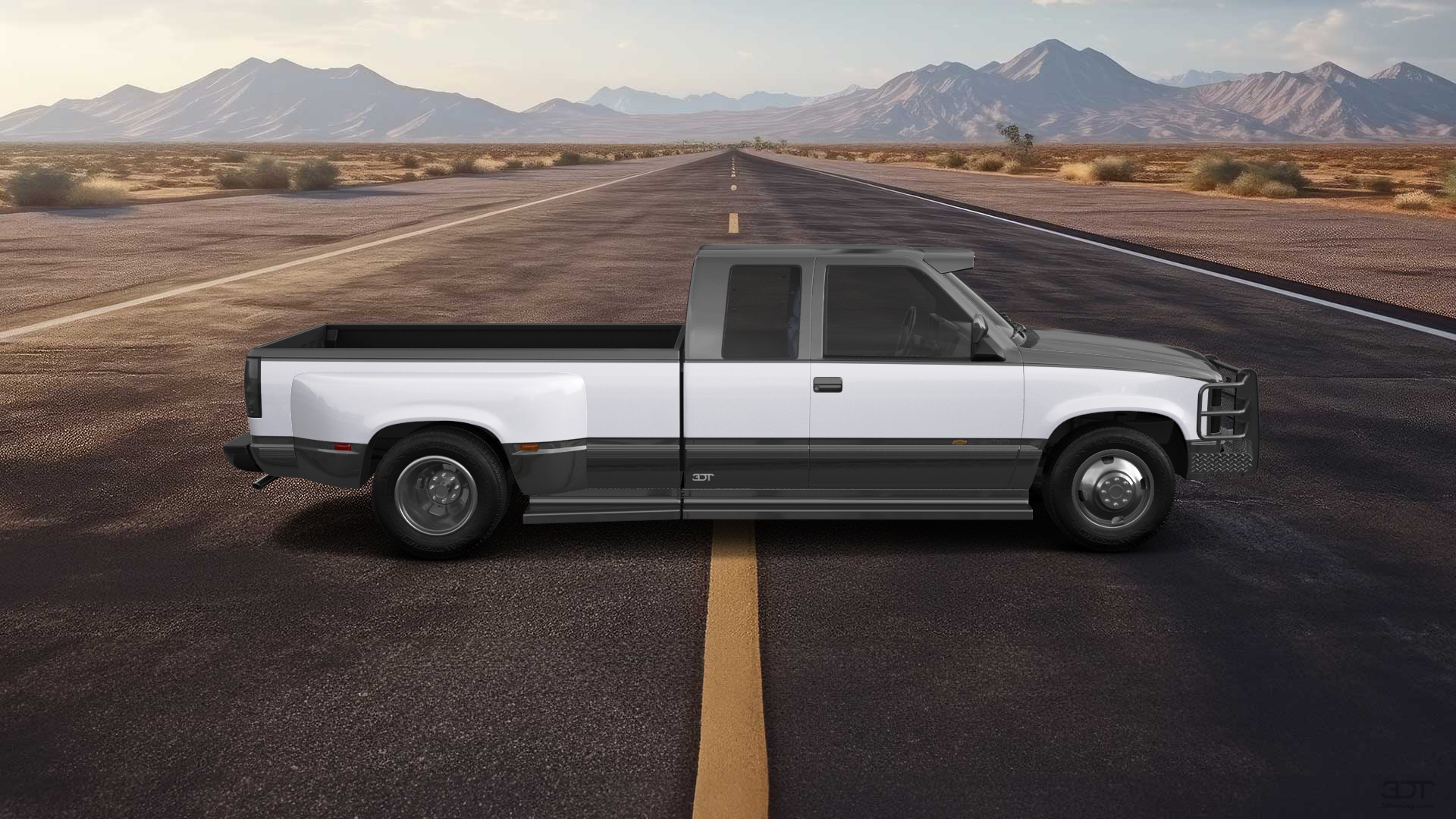 Chevrolet K3500 Extended Cab Pickup Truck 1988