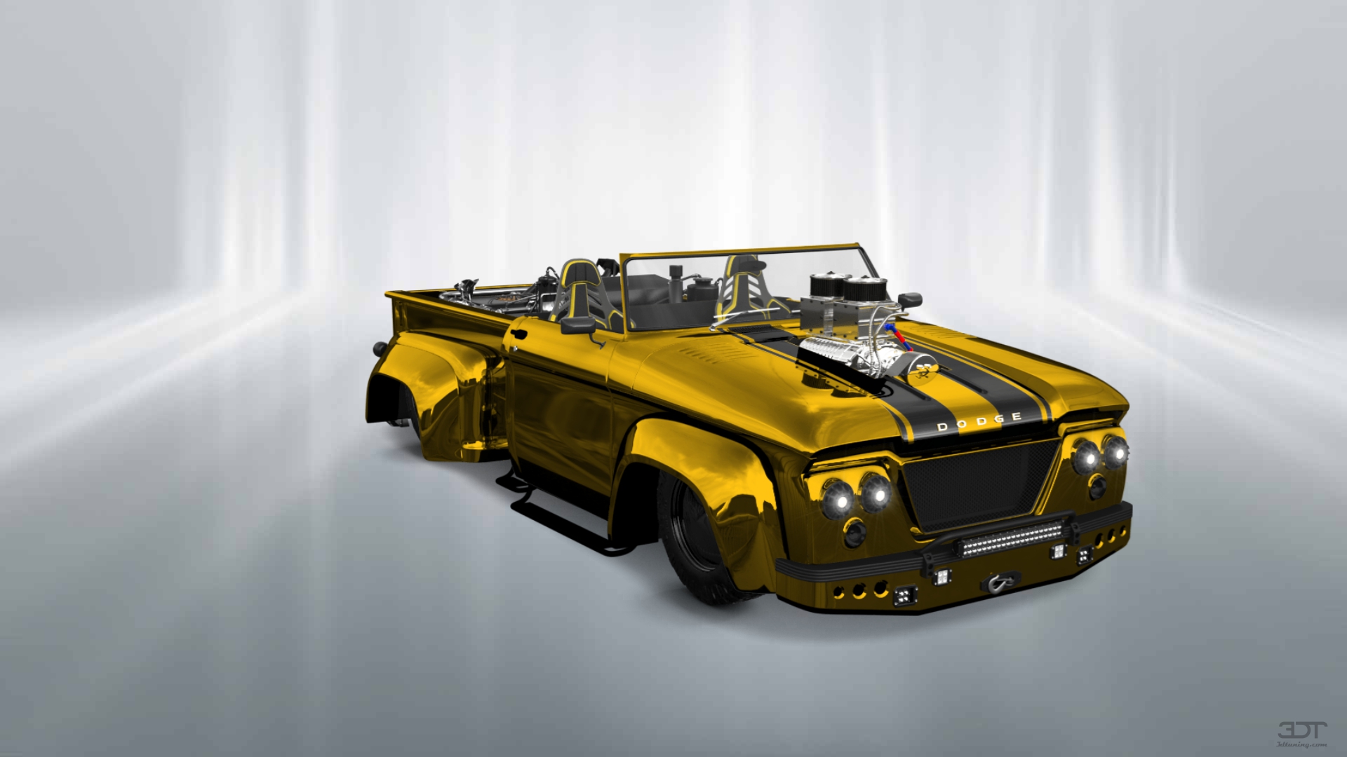 Dodge D-100 Stepside 2 Door pickup truck 1961