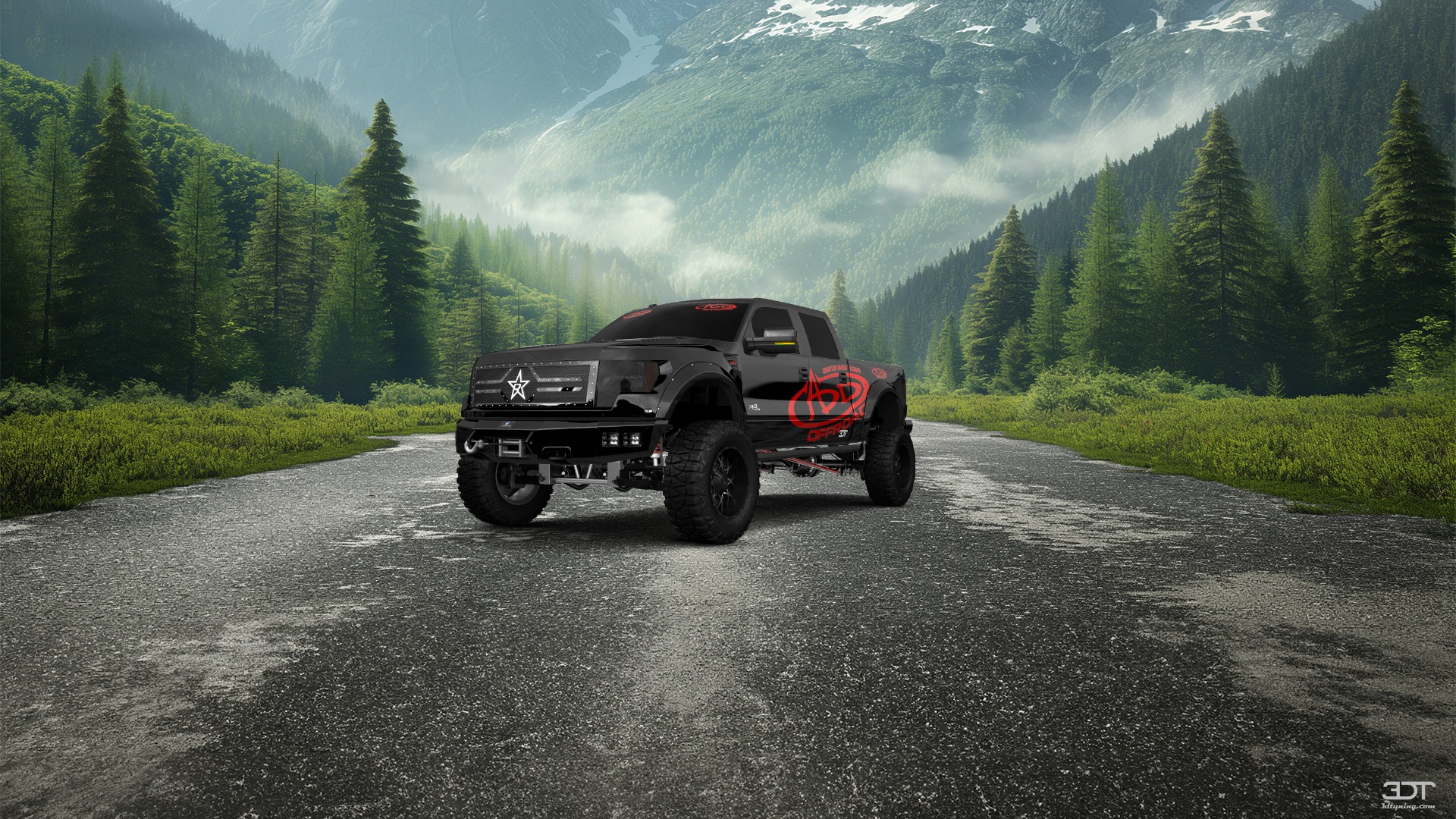 Ford F-150 SVT Raptor 4 Door pickup truck 2013