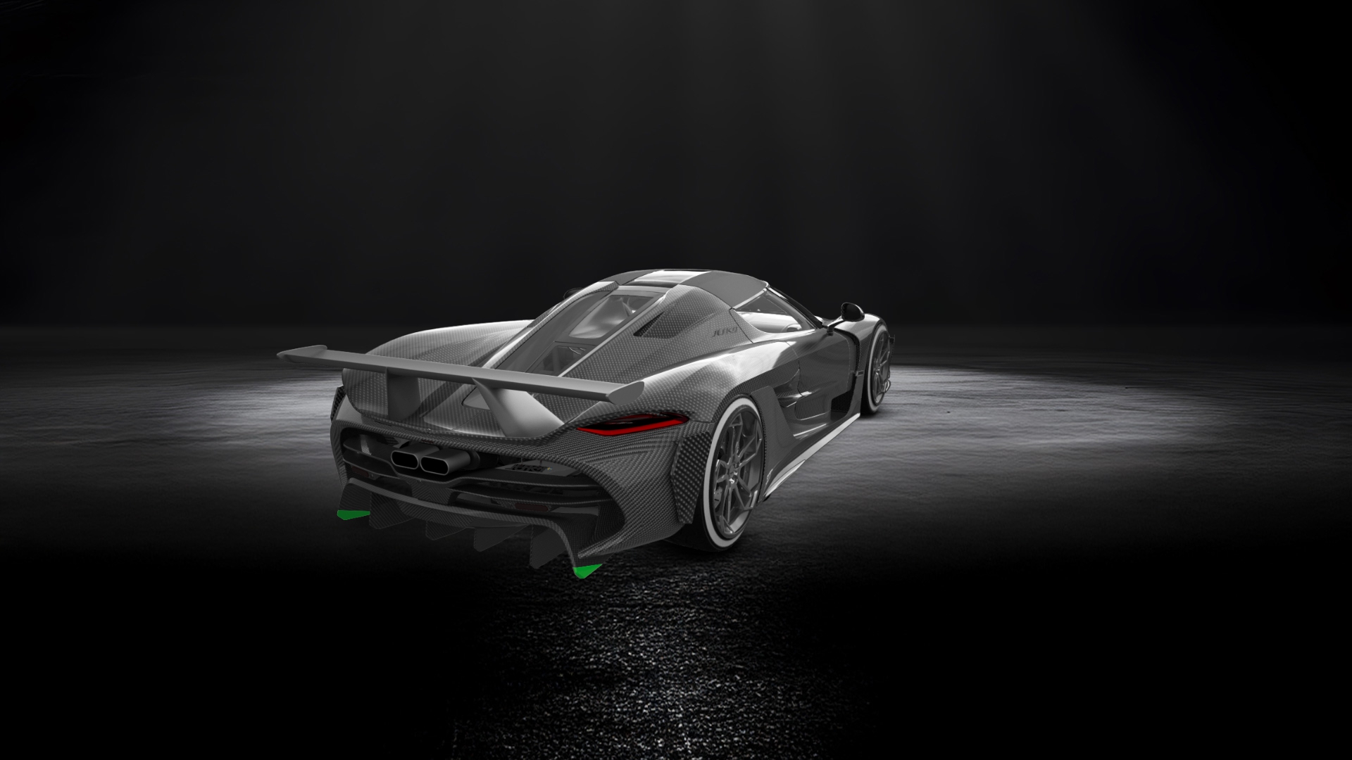 Koenigsegg Jesko 2 door targa top 2020