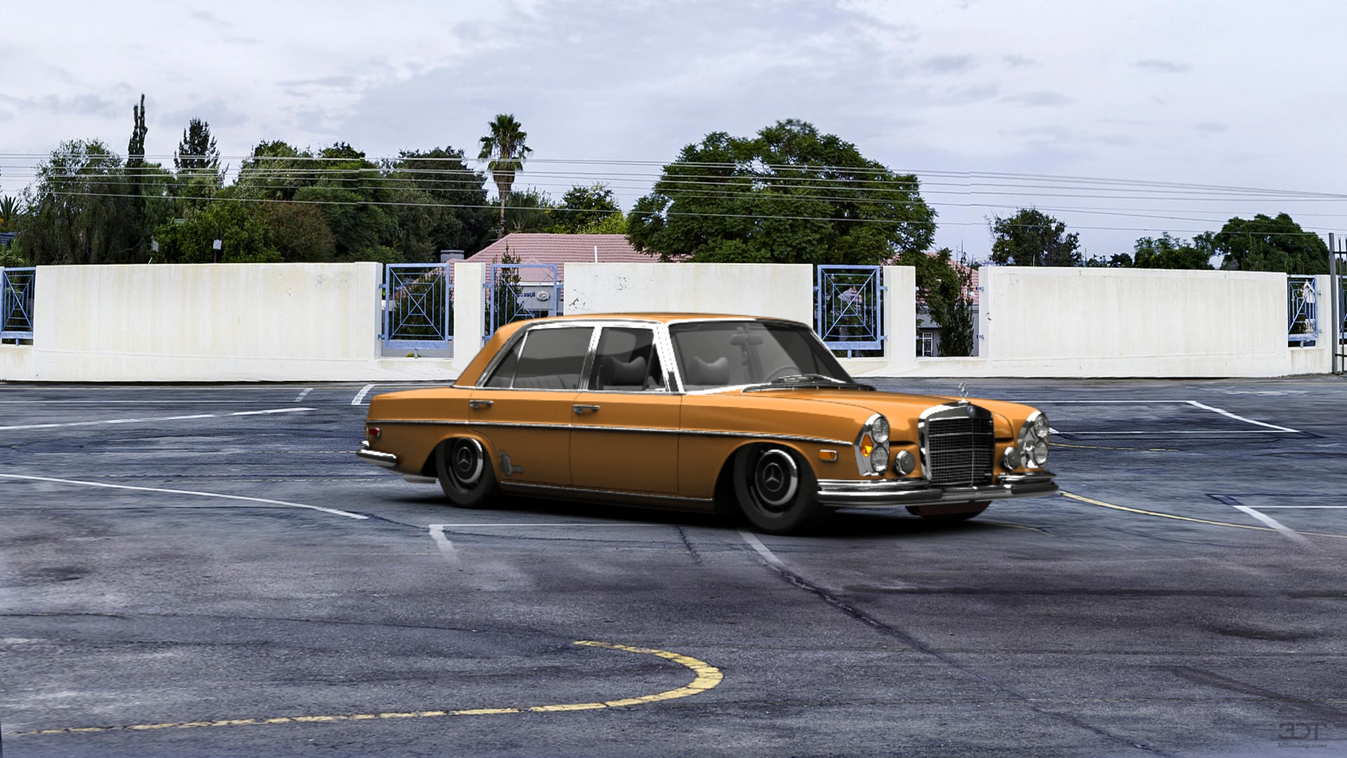 Mercedes 300 Sedan 1972 tuning