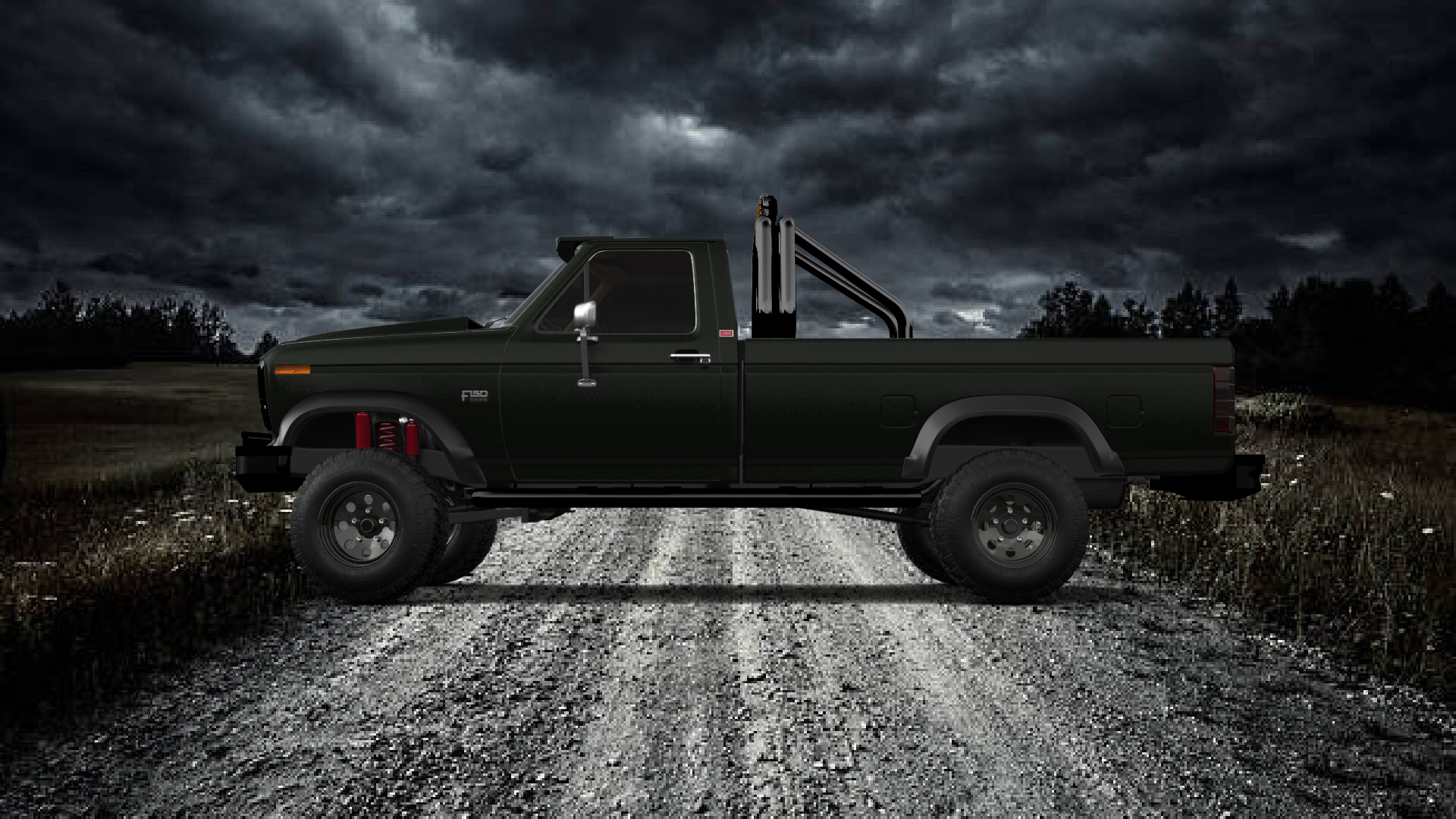 Ford F-150 2 Door pickup truck 1986