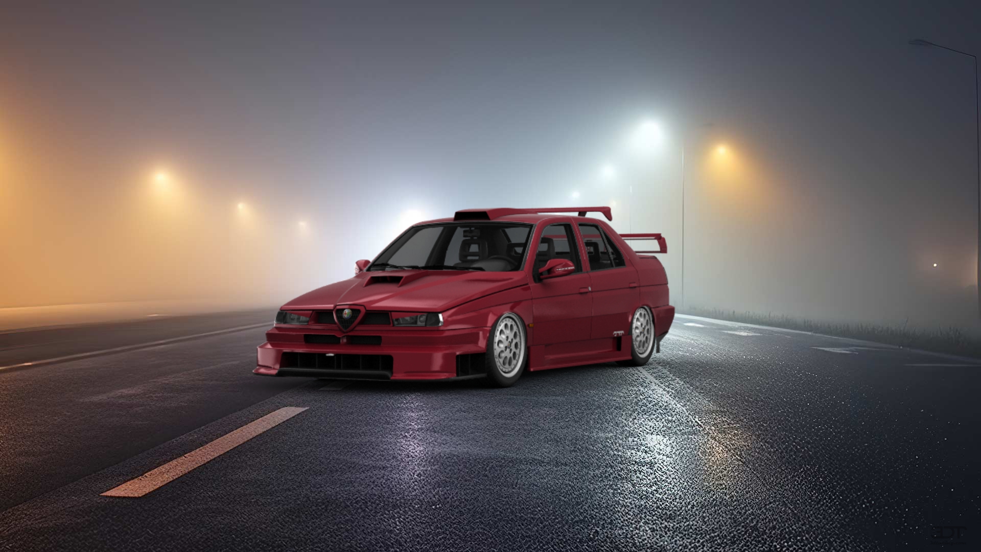 Alfa Romeo 155 Q4 Sedan 1992