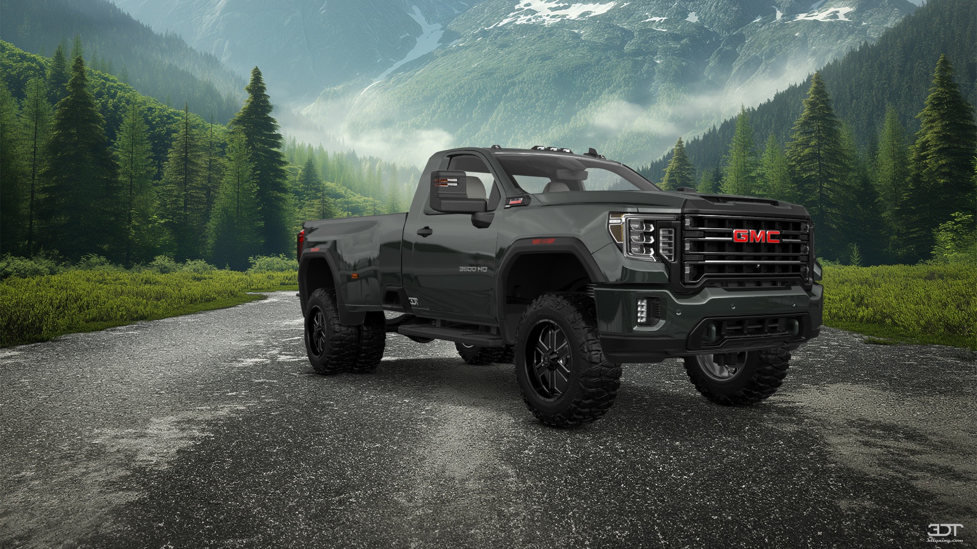 GMC Sierra 3500 HD 2 Door pickup truck 2020 tuning