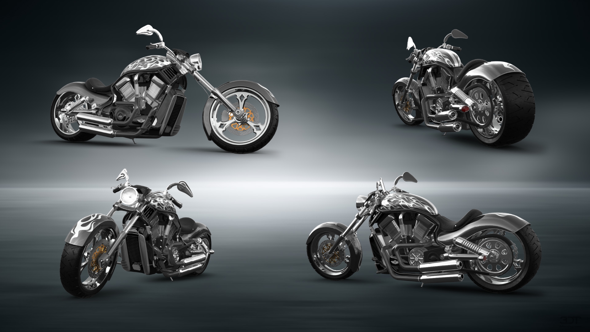 Harley-Davidson Custom Chopper Cruiser 2011 Images