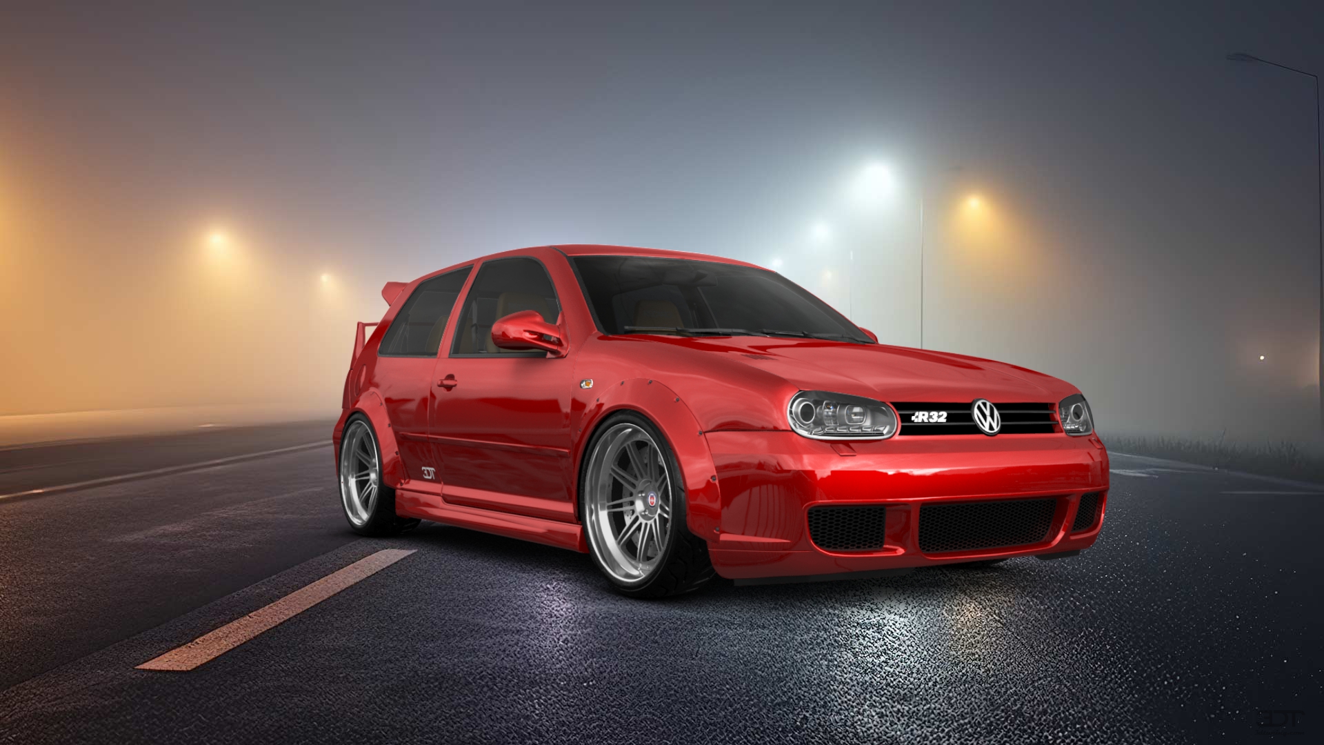 Volkswagen Golf 4 (mk4) 3 Door Hatchback 1997 tuning