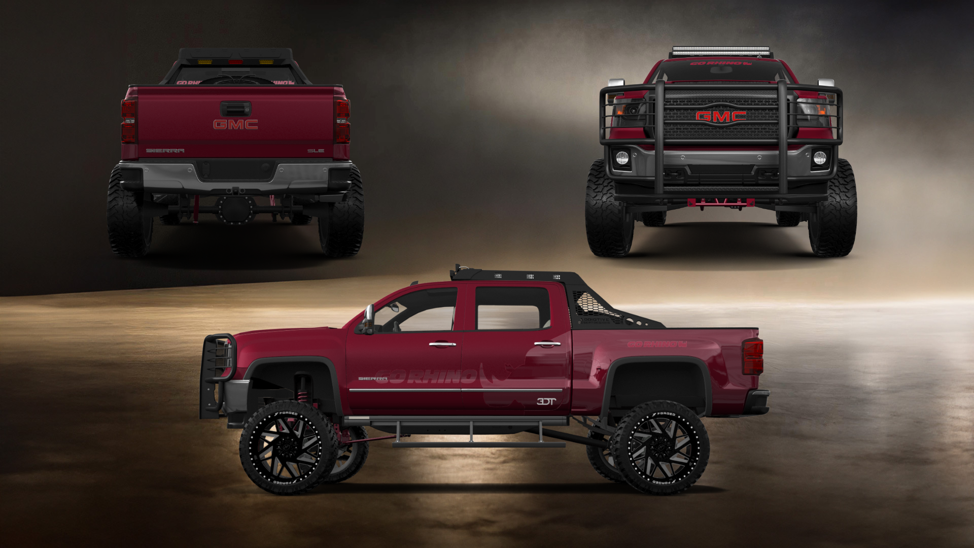GMC Sierra 4 Door pickup truck 2014 tuning