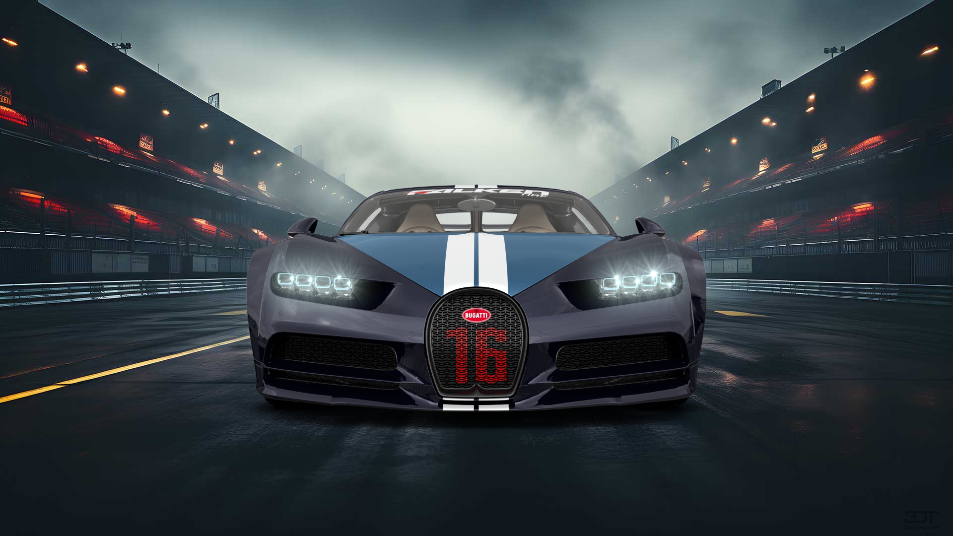 Bugatti Chiron 2 Door Coupe 2016
