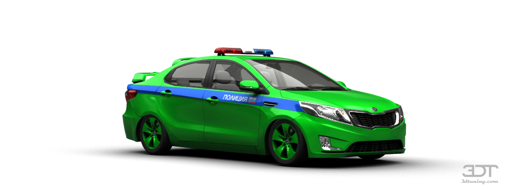 Tuning Kia Rio Sedan 2012