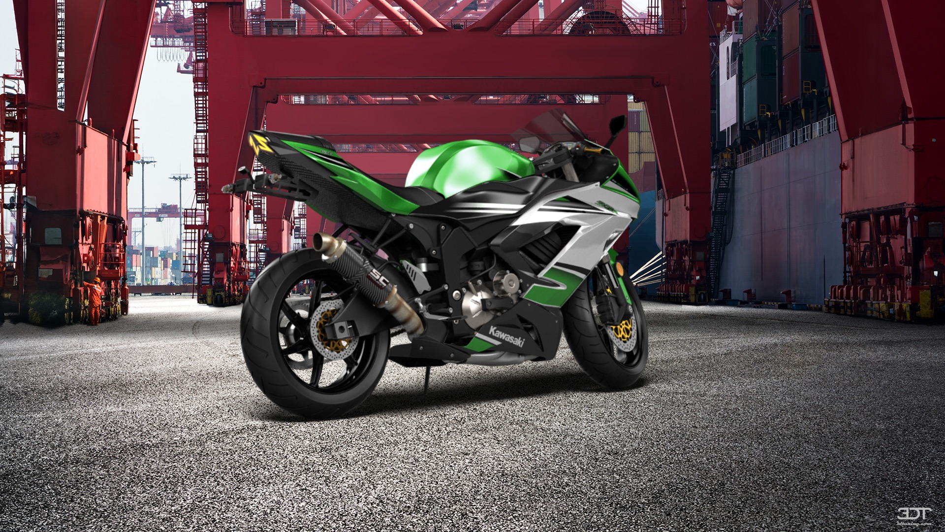 Kawasaki Ninja ZX 6R Sport Bike 2015 Images