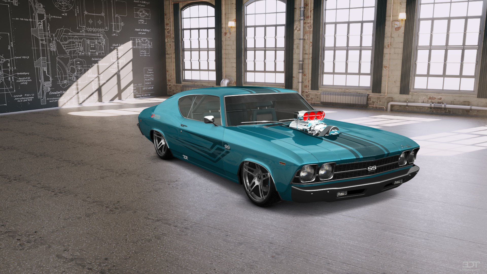 Chevrolet Chevelle SS 2 Door Hardtop 1969