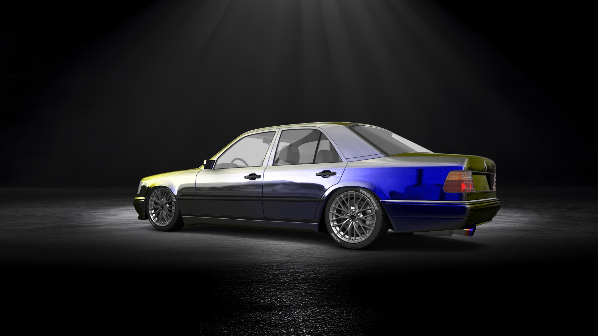 Mercedes E-Class Sedan 1984 tuning
