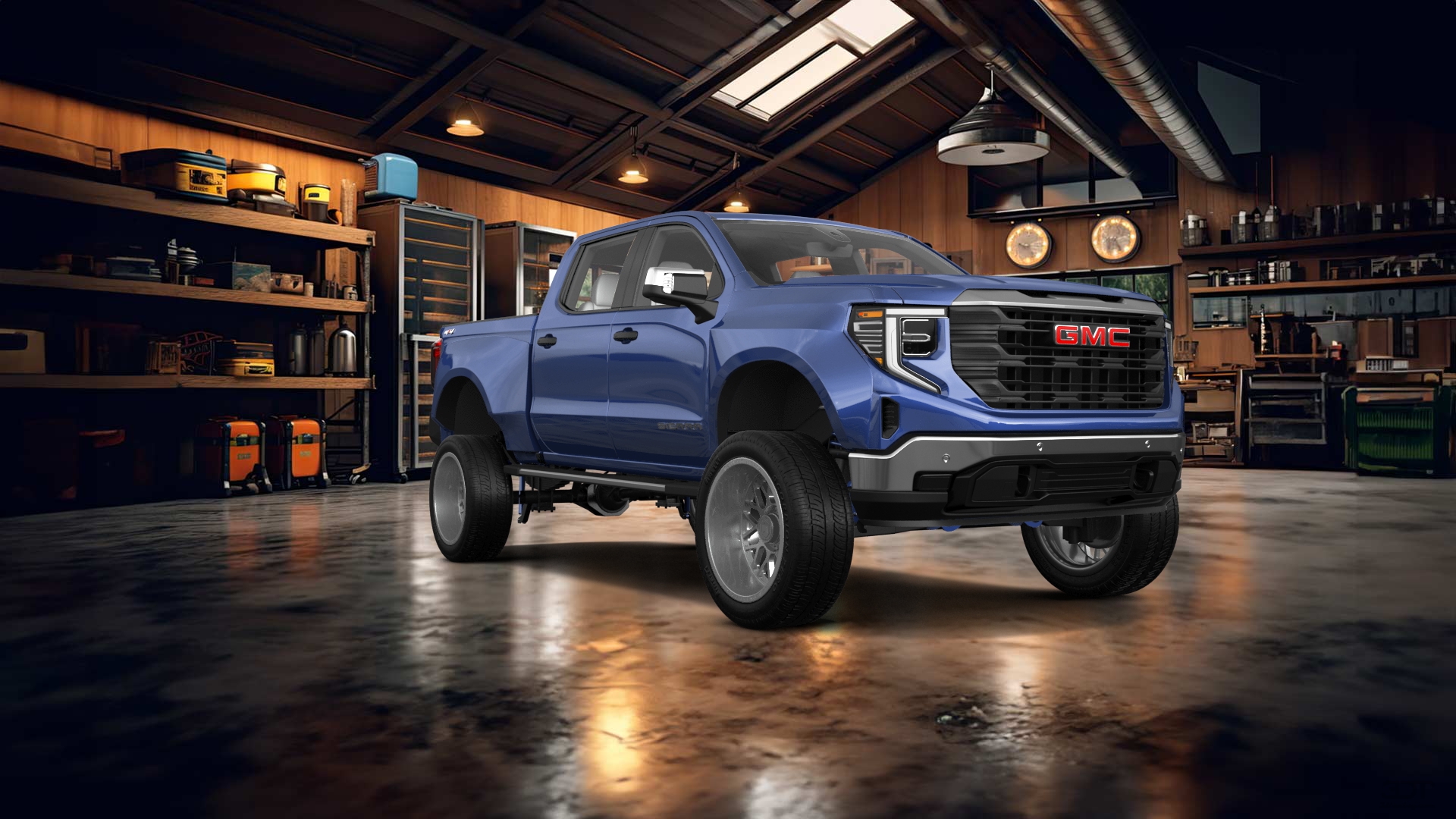 GMC Sierra 1500 Crew Cab 5.8 ft box 4 Door pickup truck 2023