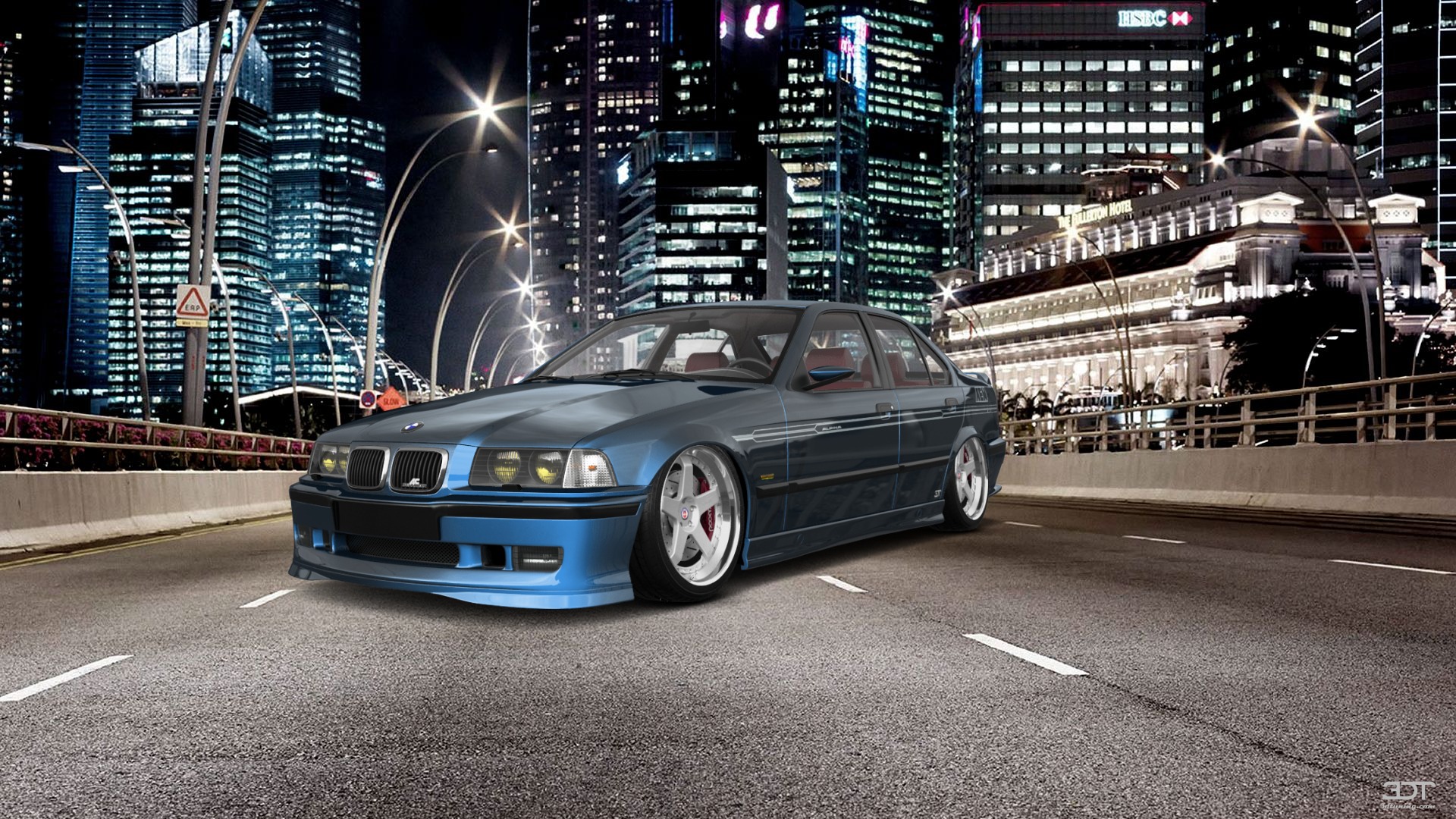 BMW 3 Series 4 Door Saloon 1990 Images