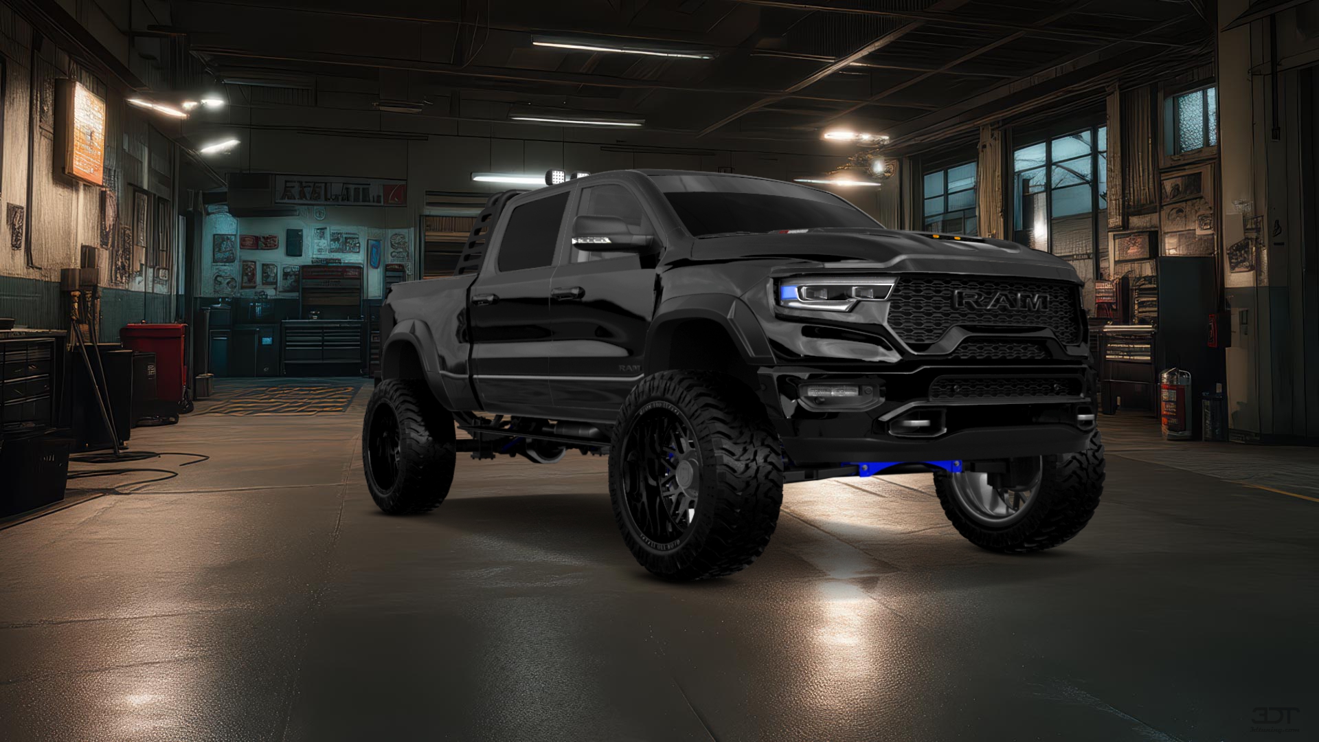 Dodge Ram 1500 TRX 4 Door pickup truck 2021 tuning