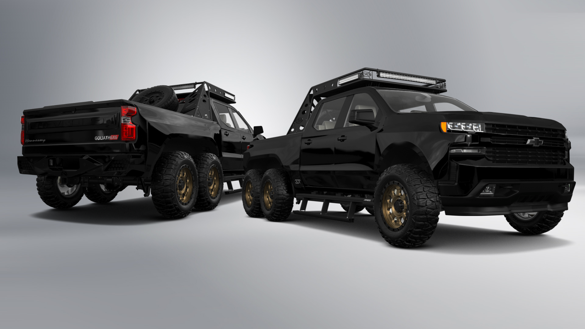 Chevrolet Silverado Hennessey Goliath 6X6 Truck 2020 Images
