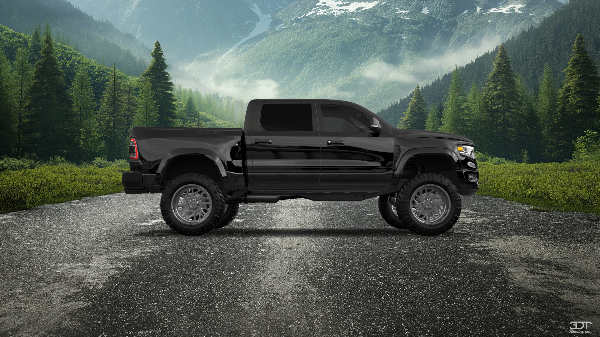 Dodge Ram 1500 TRX 4 Door pickup truck 2021 Images