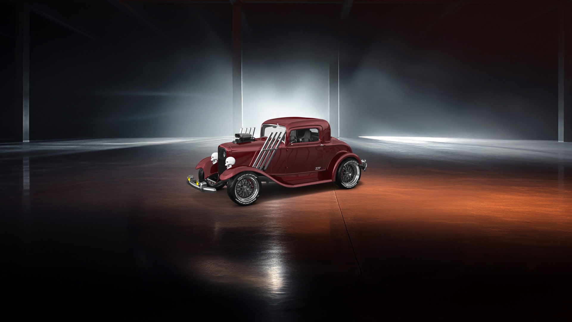 Ford Model B Deluxe 2 Door Coupe 1932 tuning