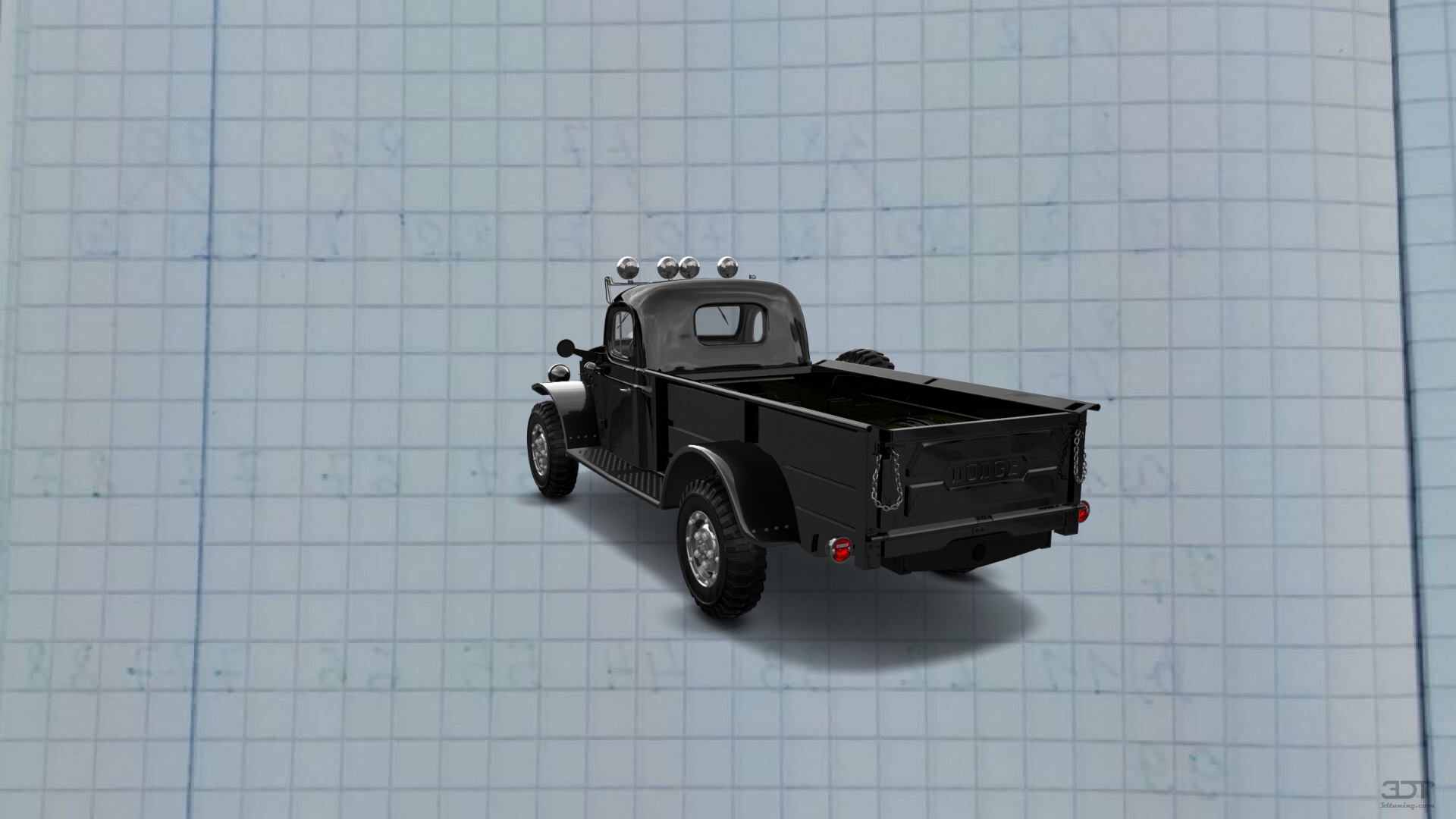 Dodge Power Wagon 2 Door pickup truck 1947 tuning