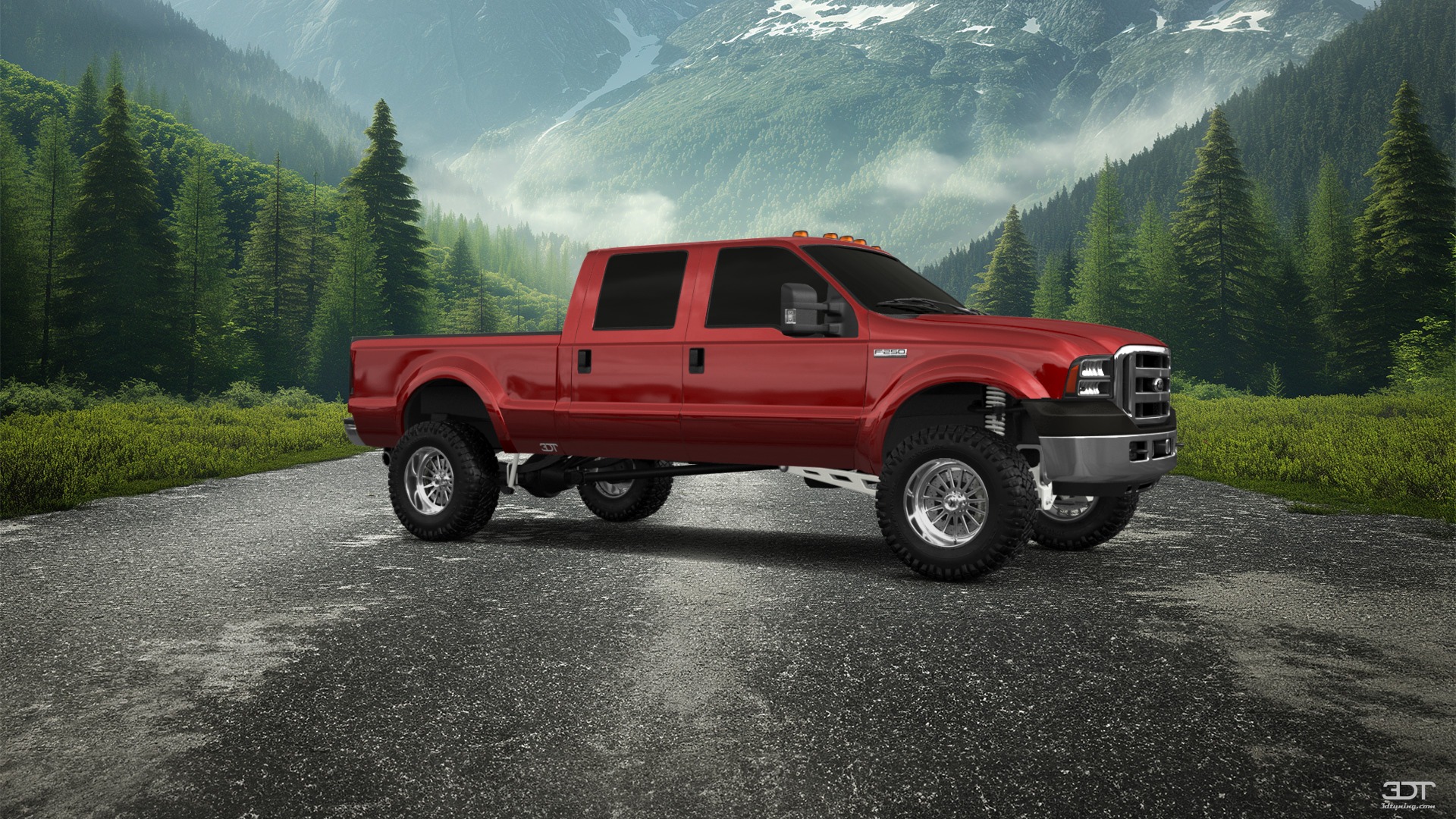 Ford F-250 Crew Cab 4 Door pickup truck 1999