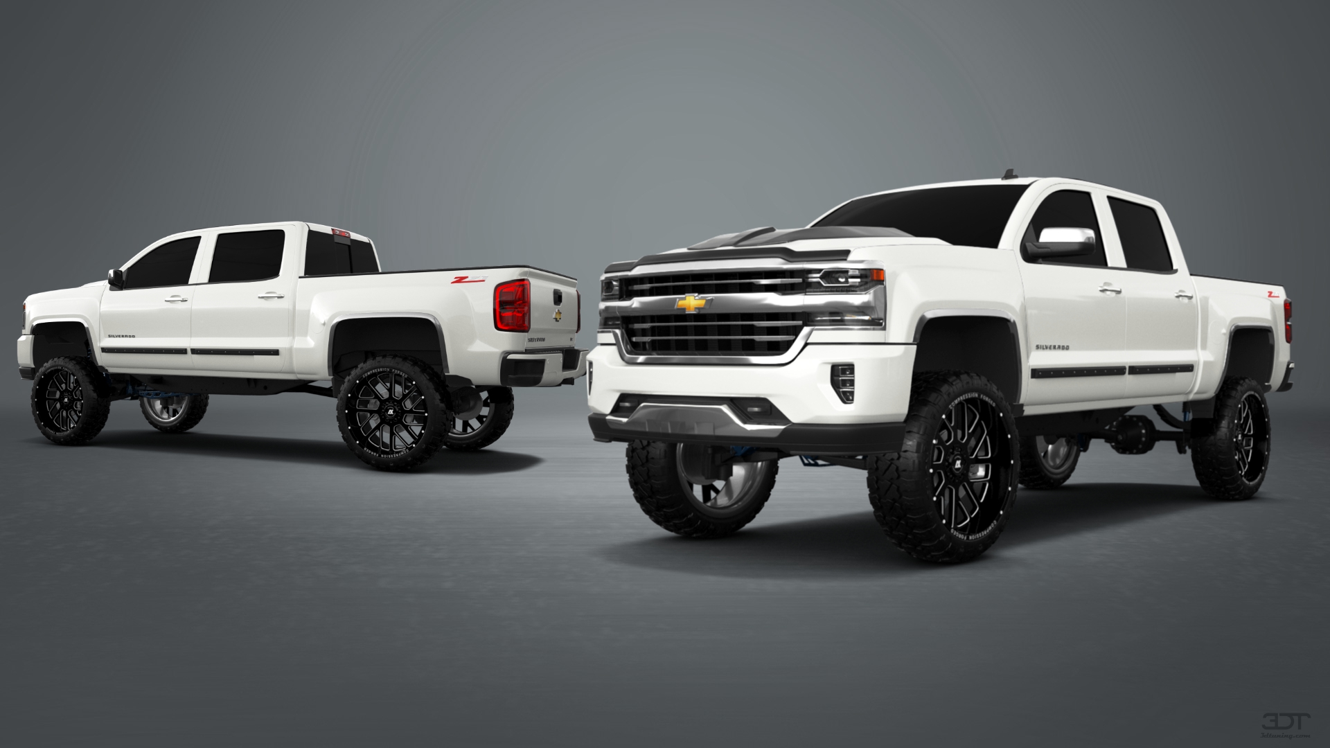 Chevrolet Silverado 1500 4 Door pickup truck 2016 tuning