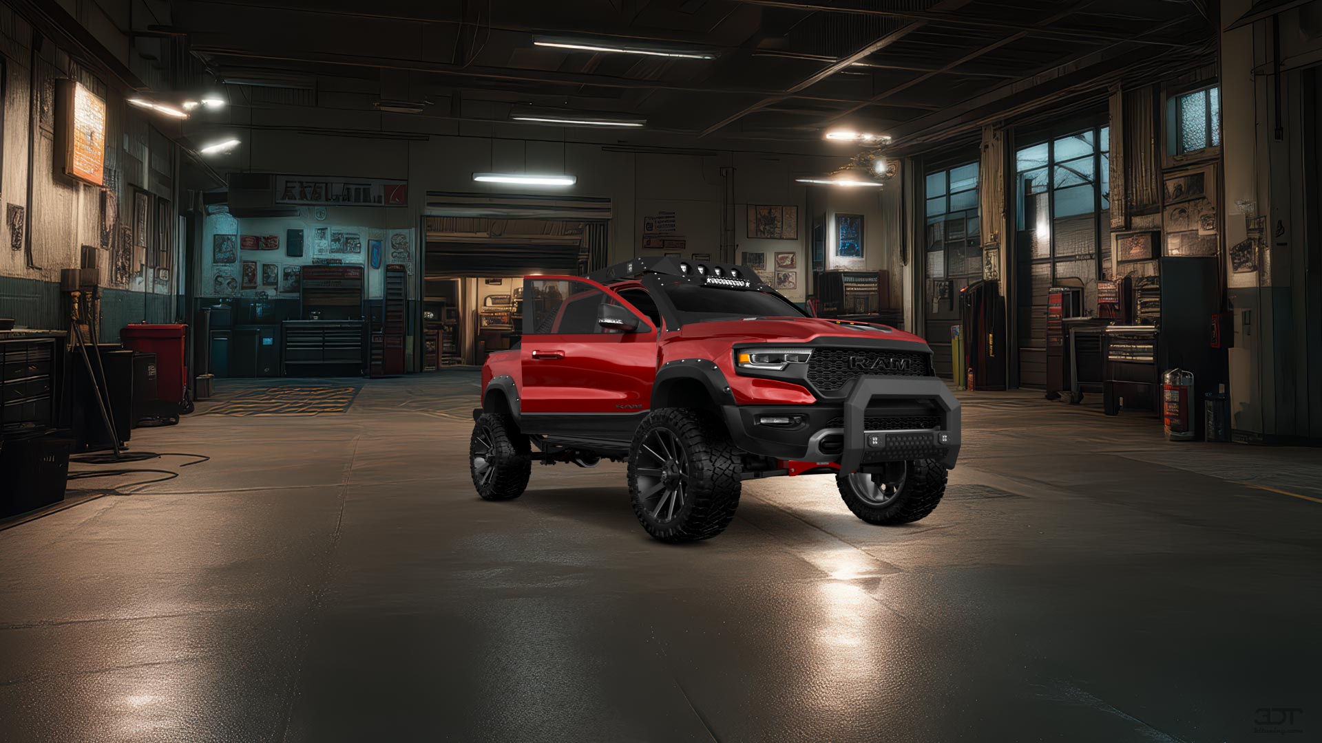 Dodge Ram 1500 TRX 4 Door pickup truck 2021