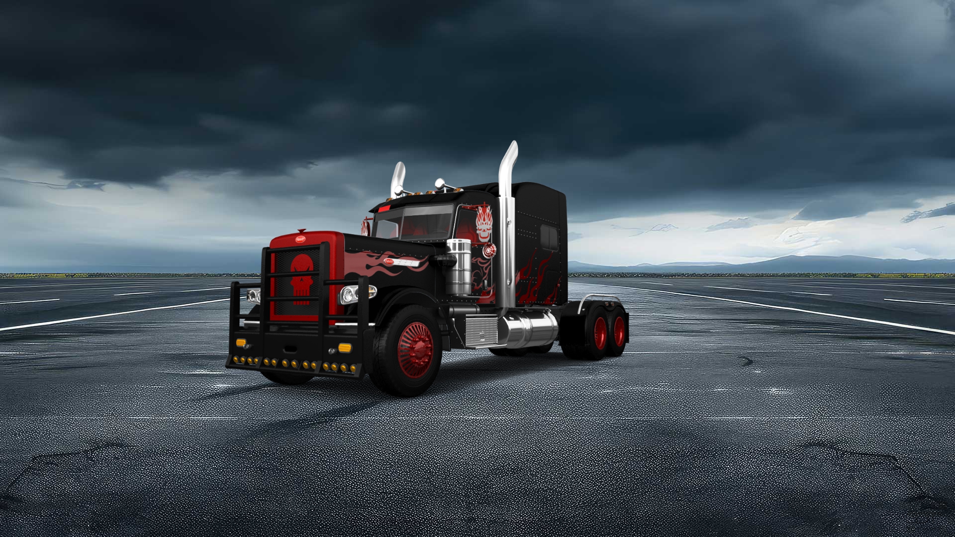 Peterbilt 389 Sleeper Cab Truck 2016 tuning