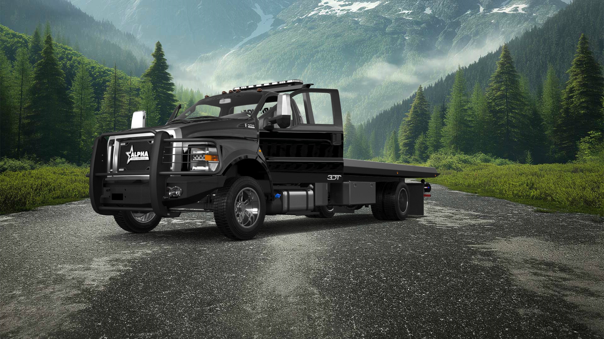 Ford F-650 Tow Truck Pickup 2016 tuning