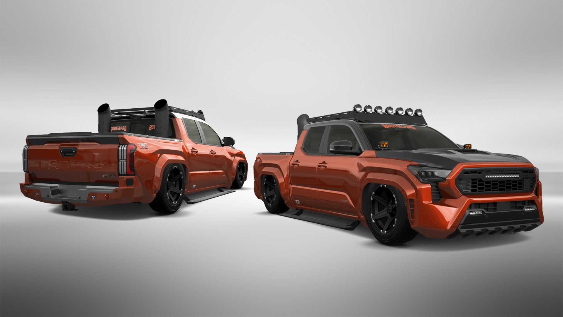 Toyota Tacoma Crew Cab 4 Door pickup truck 2024 tuning