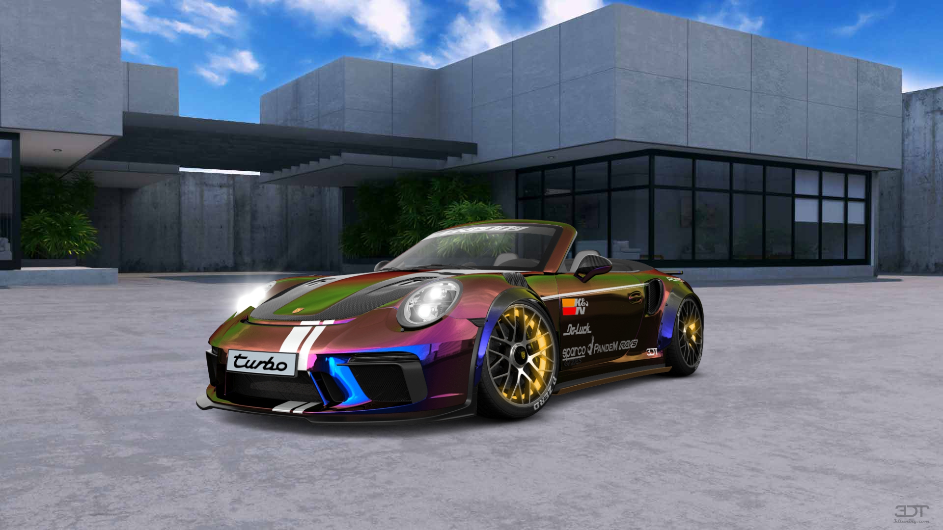 Porsche 911 Turbo S 2 Door Convertible 2014
