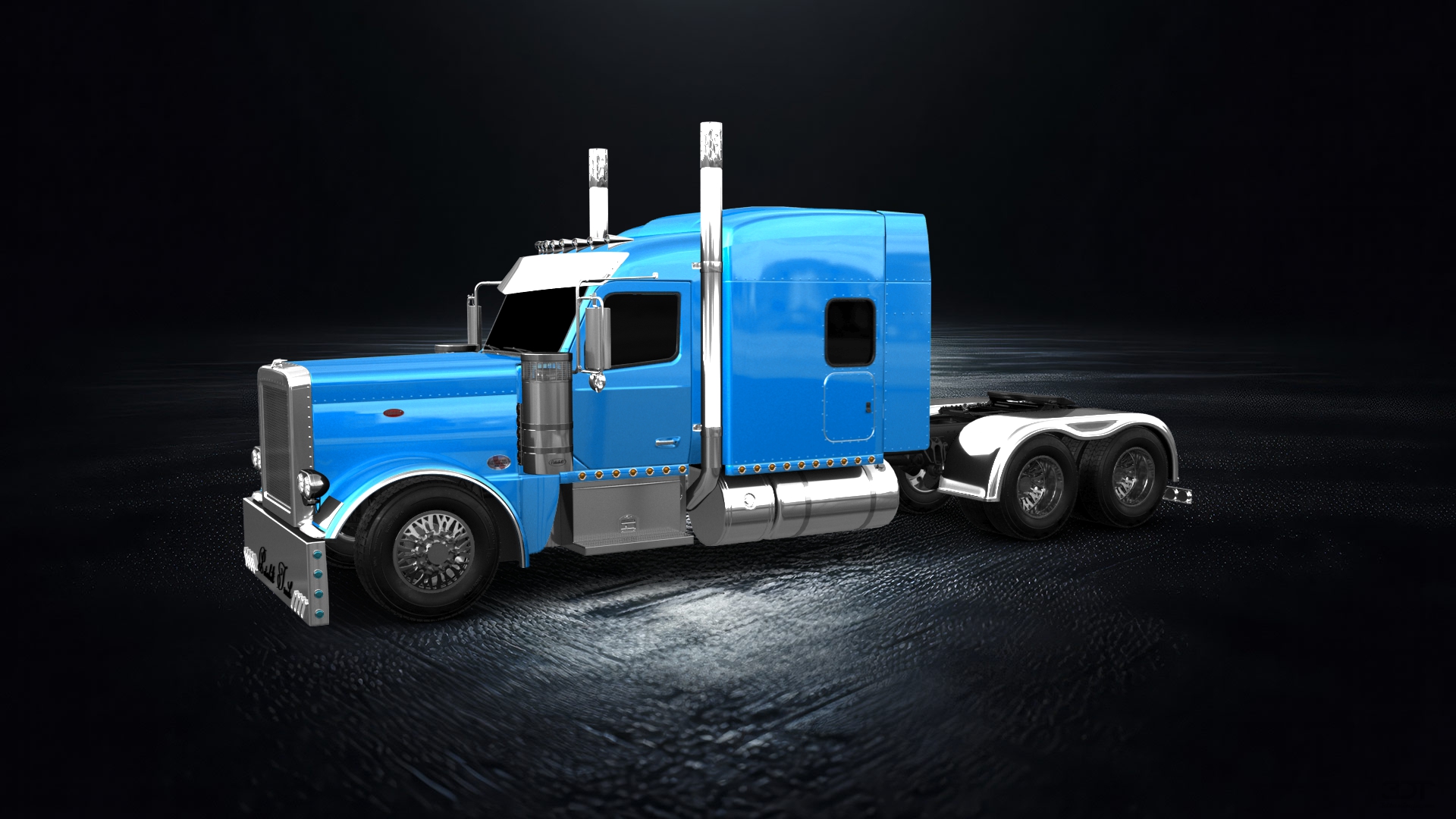 Peterbilt 589 Sleeper Cab Truck 2024 tuning