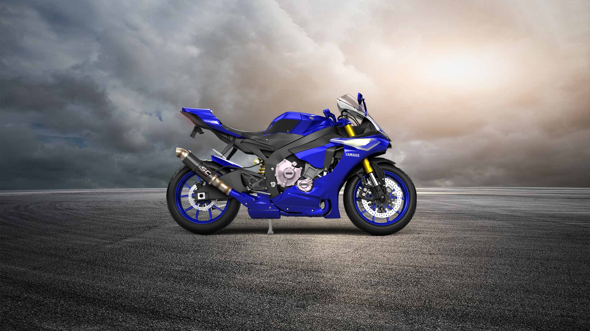 Yamaha YZF R1 Sport Bike 2015 tuning