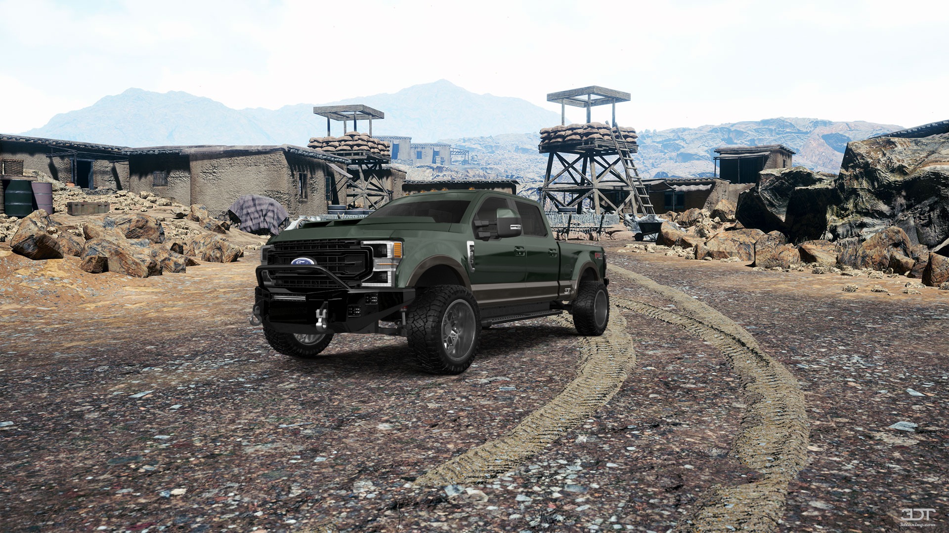 Ford F-250 4 Door pickup truck 2021 tuning