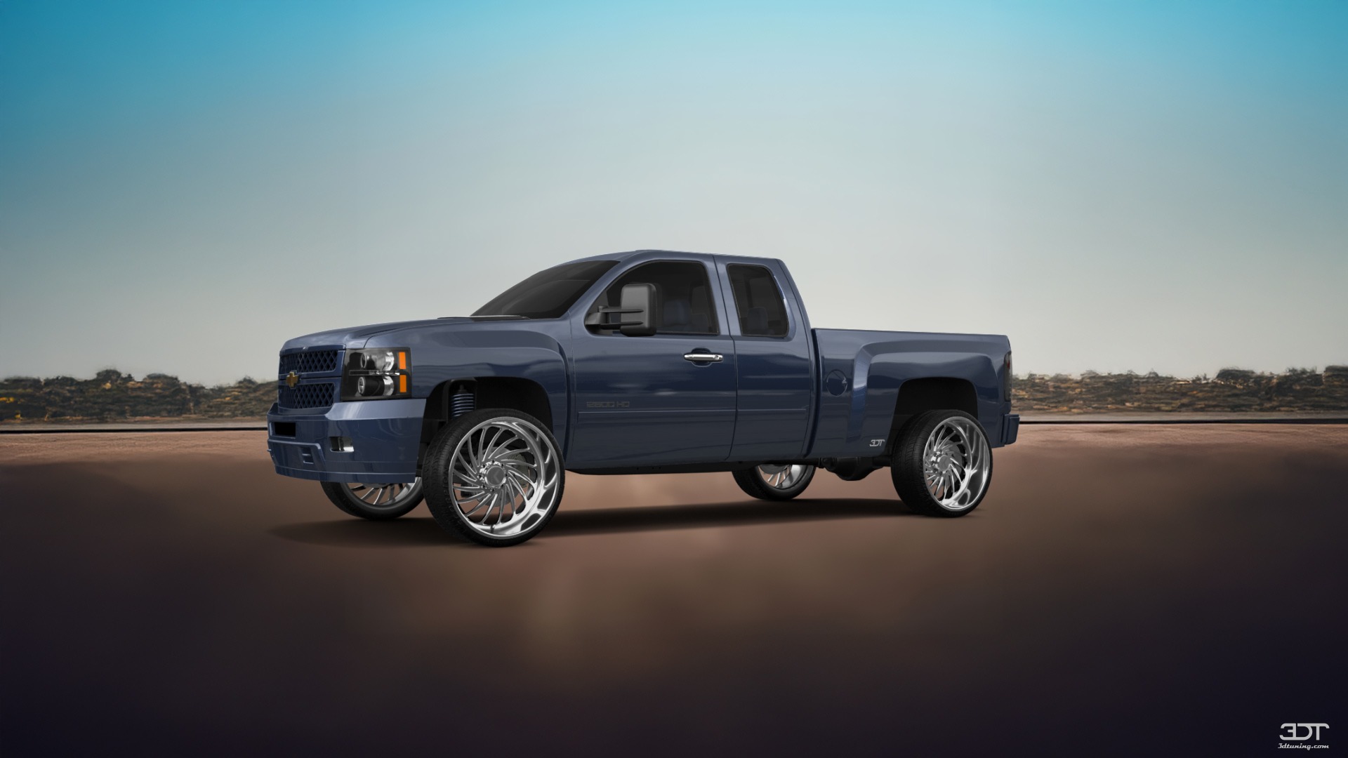 Chevrolet Silverado 2500 HD Extended Cab Pickup Truck 2007 tuning
