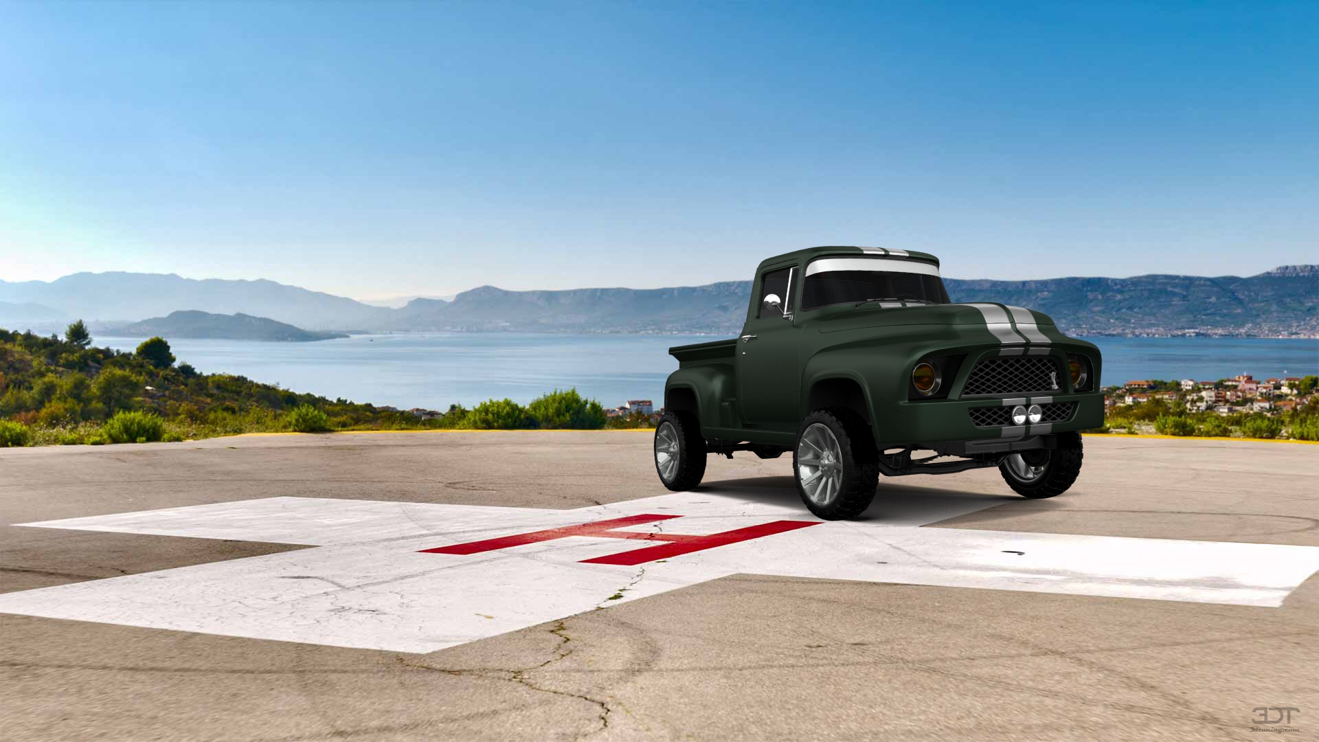 Ford F-100 2 Door truck 1956 tuning