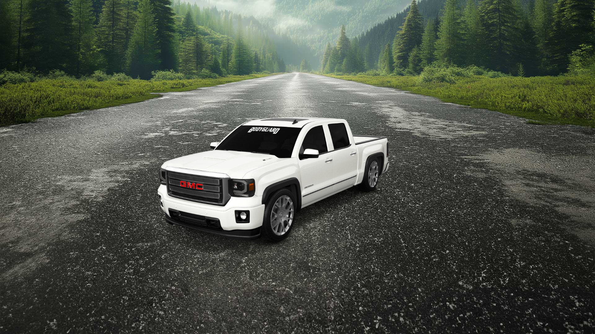 GMC Sierra 4 Door pickup truck 2014 tuning