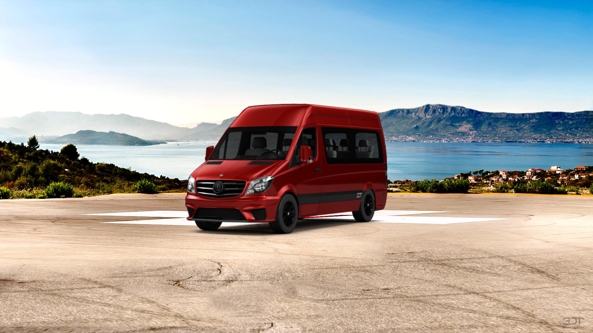 Mercedes Sprinter Passenger Van 2013 tuning