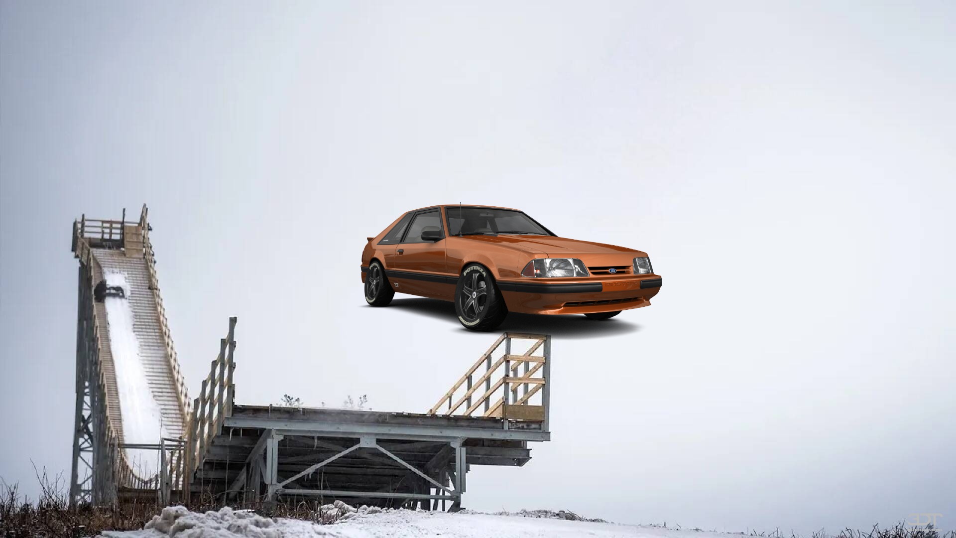 Ford Mustang 3 Door Hatchback 1988 Images