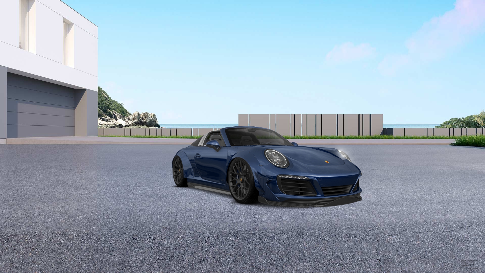 Porsche 911 Carrera Targa top 2014 tuning