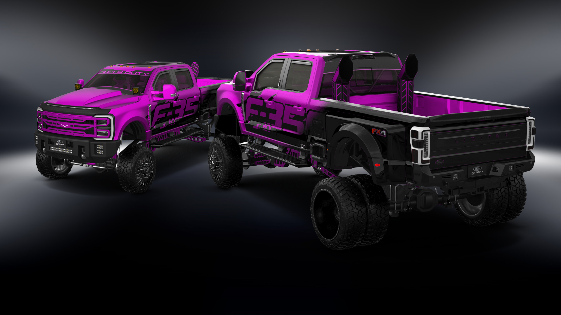 Ford F-350 DRW Crew Cab 4 Door pickup truck 2023 tuning
