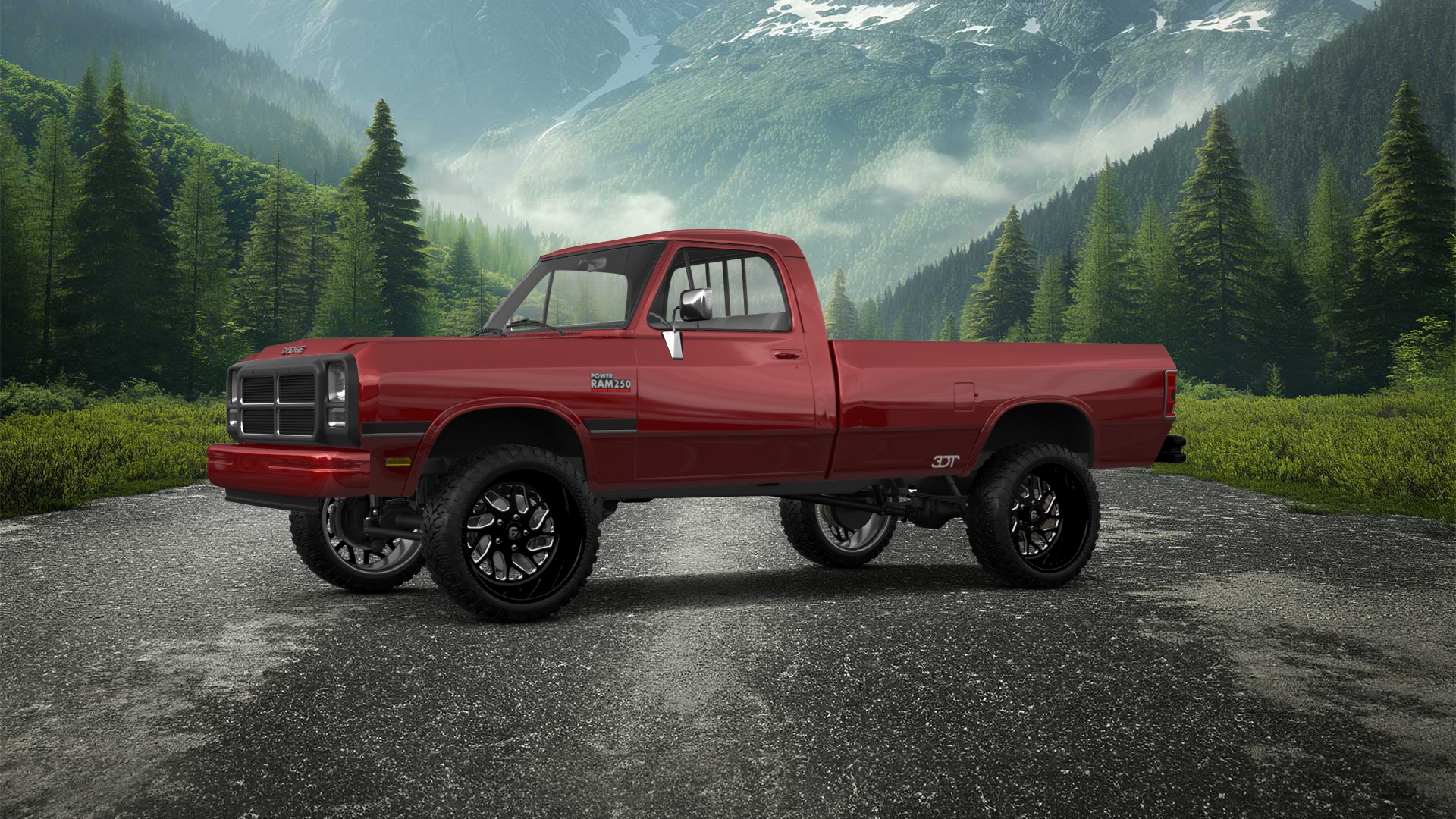 Dodge Ram 2 Door pickup truck 1991